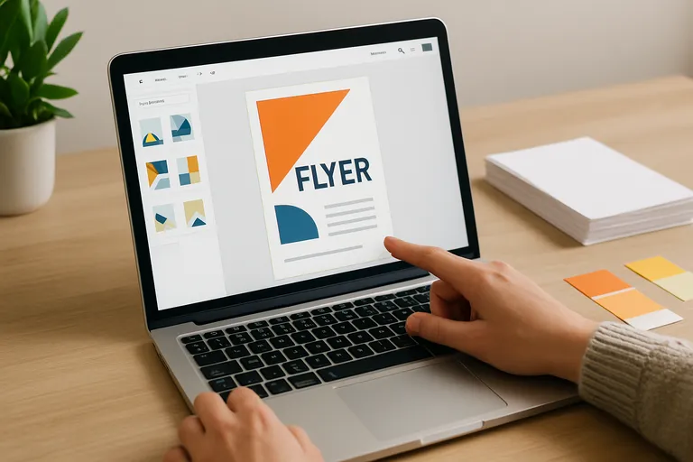 Ontwerp je eigen flyer eenvoudig online