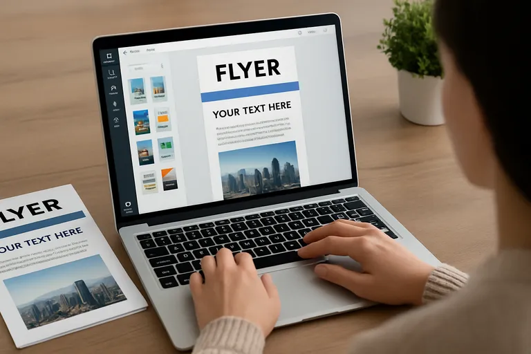 Ontwerp je eigen flyer eenvoudig online