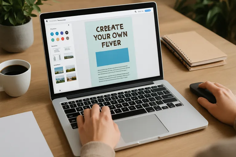 Ontwerp je eigen flyer eenvoudig online